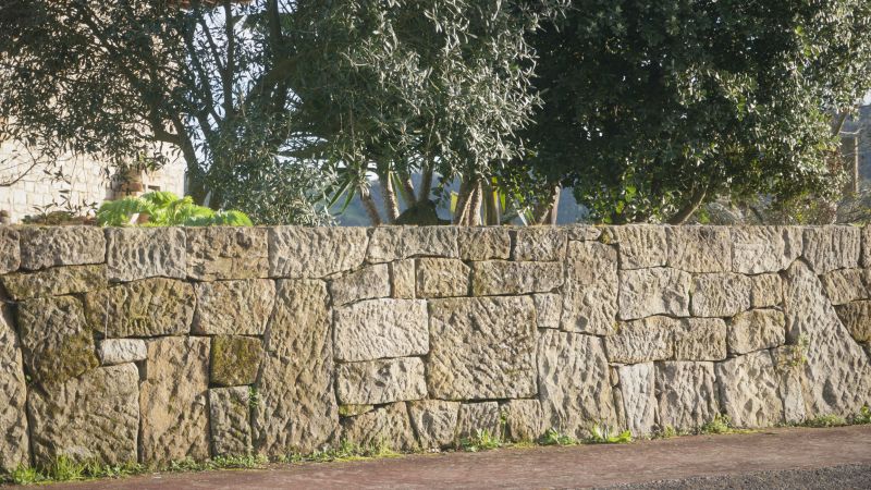 Stone Wall Repair detail